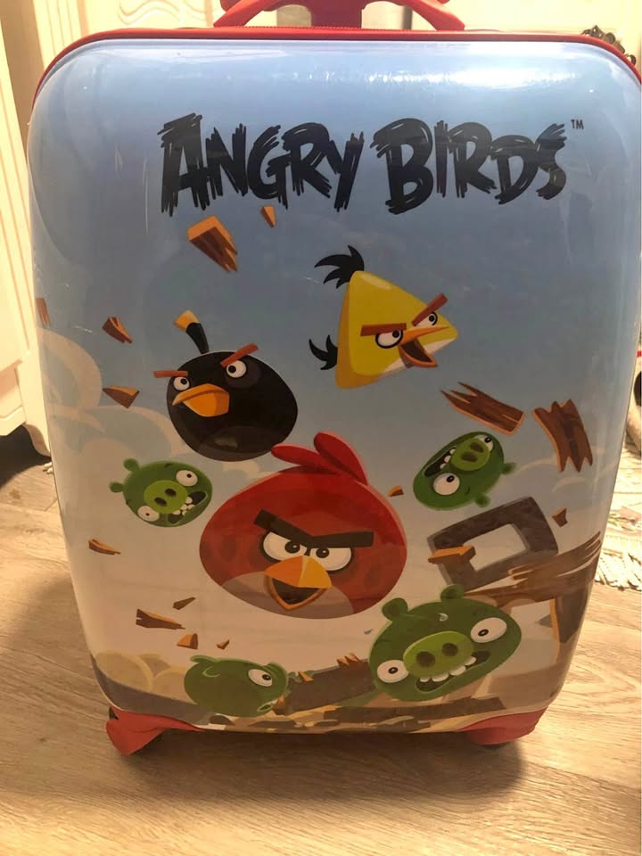 Kids Small Angry Birds Suitcase