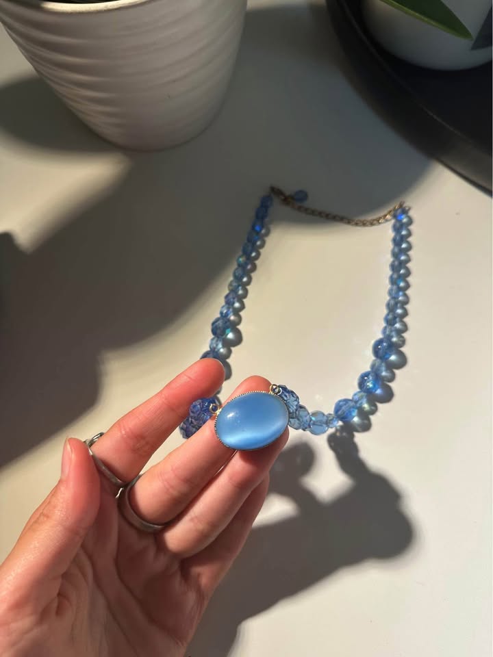 Blue Gem Necklace - photo 2