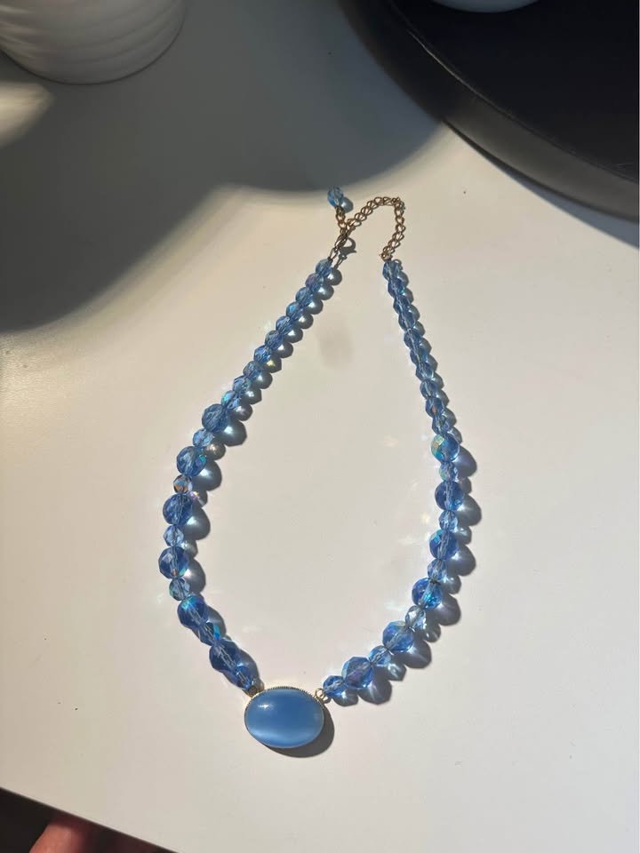 Blue Gem Necklace - photo 3