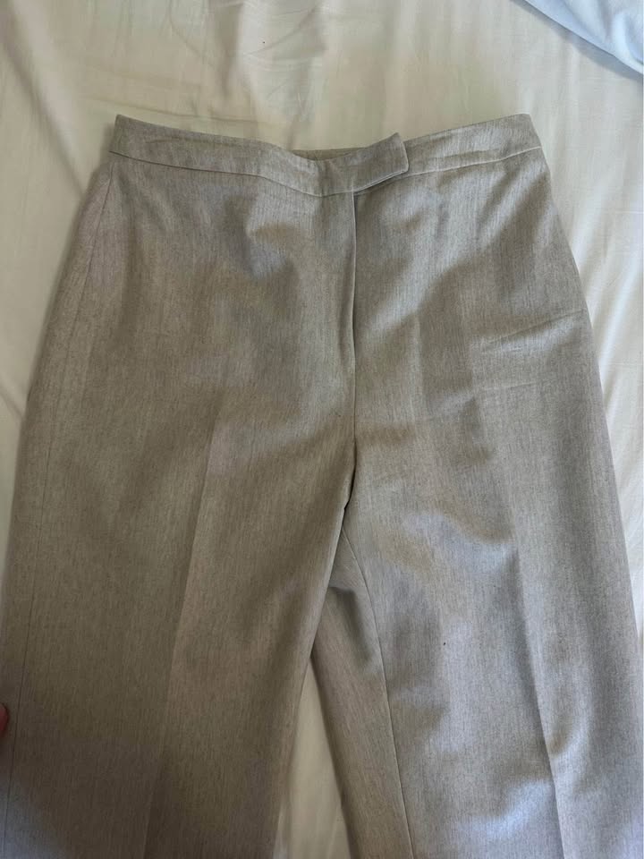 Wool Cream Pants - photo 4