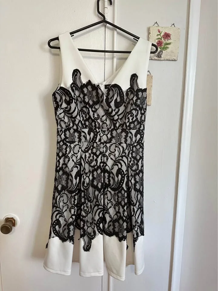 White Lace Le Chateau Dress image indicator(8)