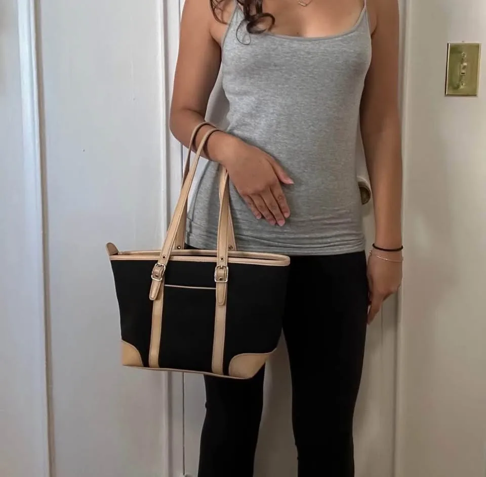 Black & Brown Shoulder Bag image indicator(2)