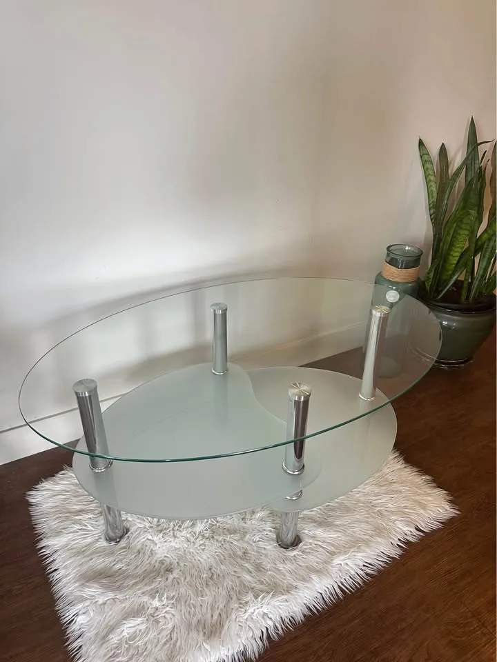 Modern Glass Coffee Table image indicator(5)