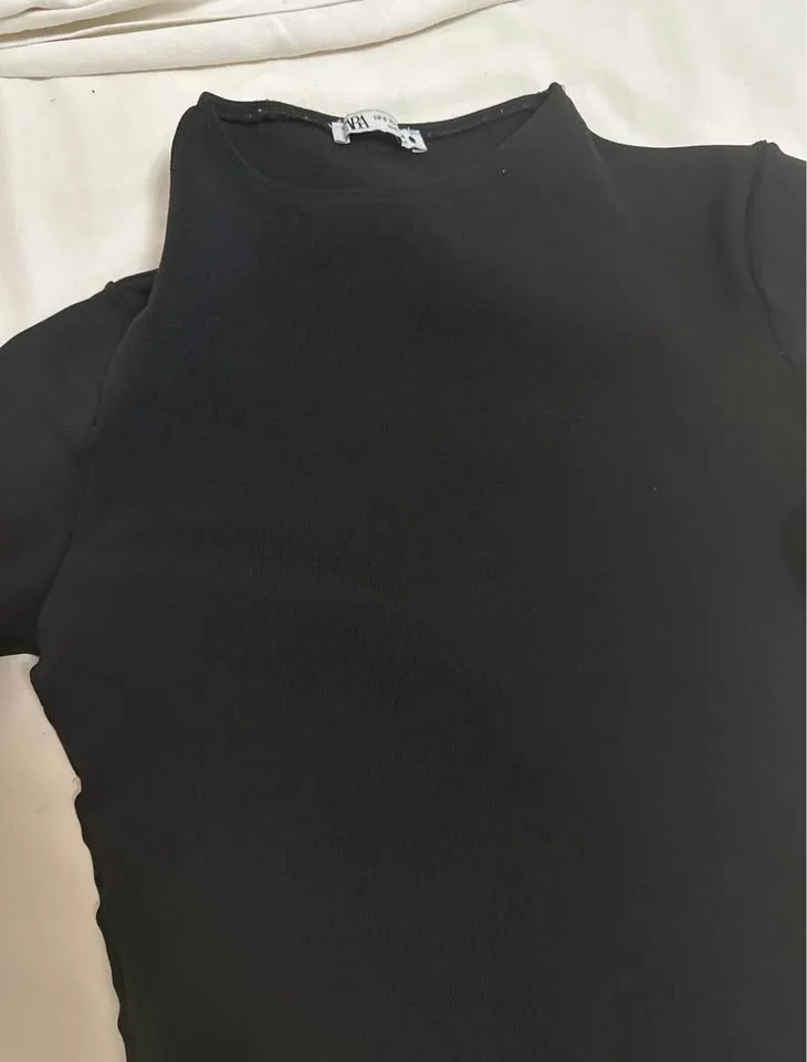 Zara Contour Black Mini Dress image indicator(3)