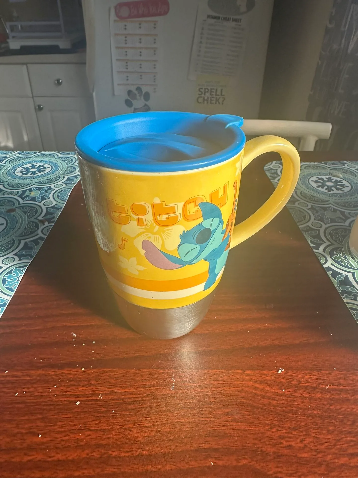 Stitch Travel Coffee Mug 18 Oz