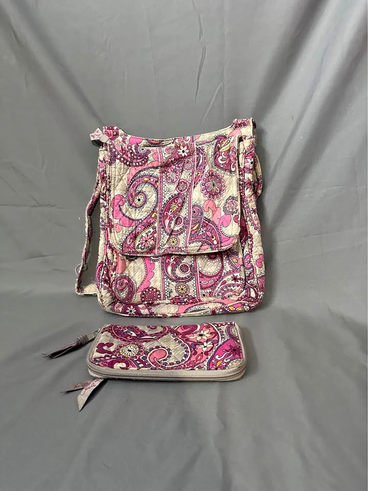 Vera bradley pink paisley