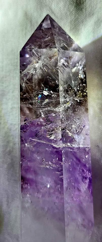 Phantom Amethyst Double Terminated Crystals
