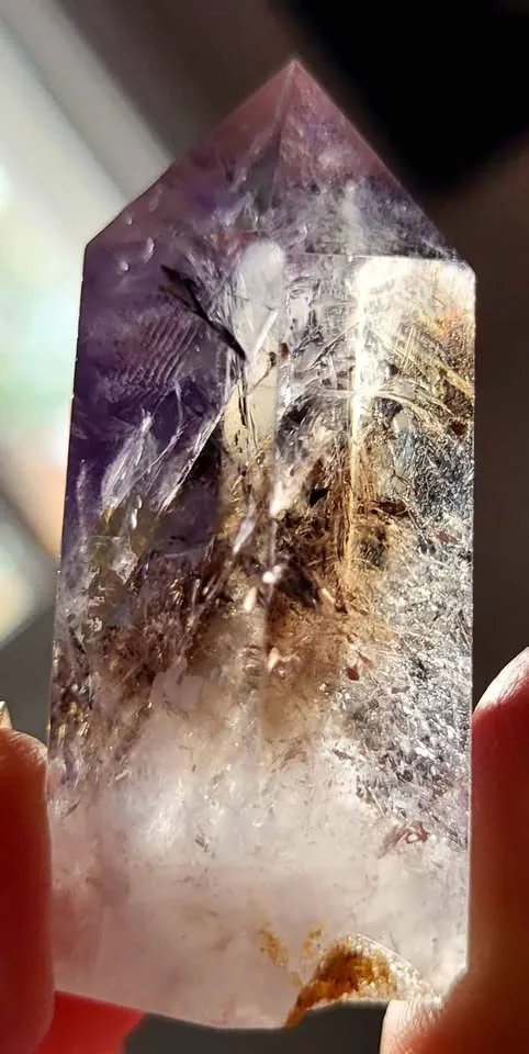 Phantom Amethyst Double Terminated Crystals image indicator(2)