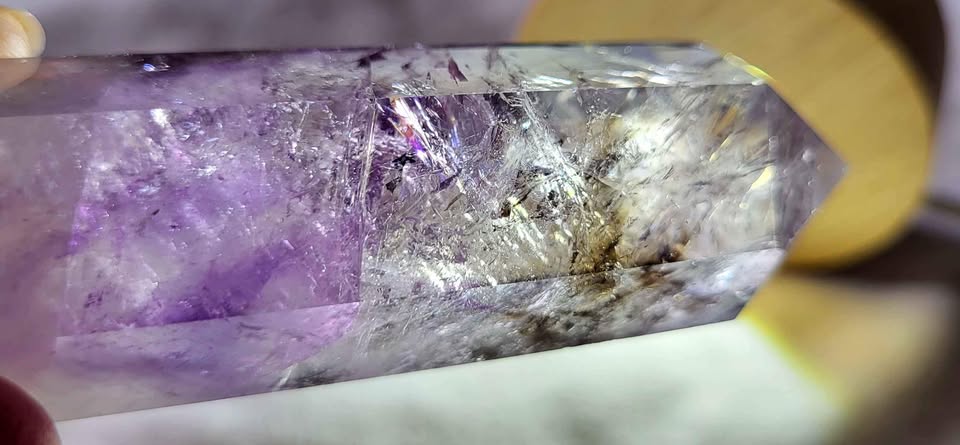 Phantom Amethyst Double Terminated Crystals - photo 5