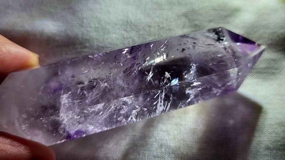 Phantom Amethyst Double Terminated Crystals image indicator(6)