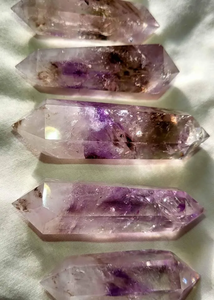 Phantom Amethyst Double Terminated Crystals image indicator(7)