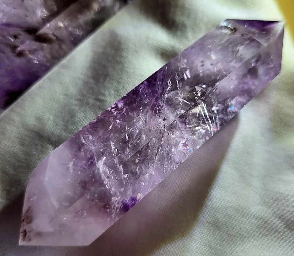 Phantom Amethyst Double Terminated Crystals image indicator(9)