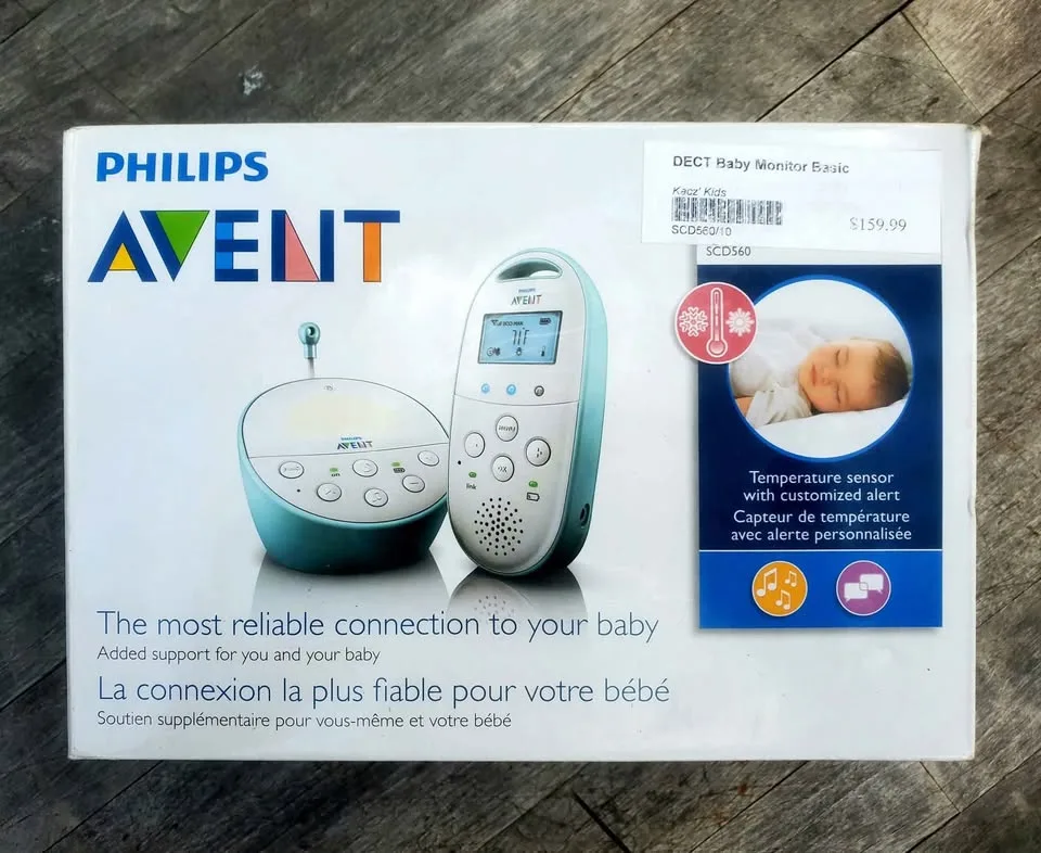 MOVING SALE: Philips Avent Audio Baby Monitor. BRAND NEW.