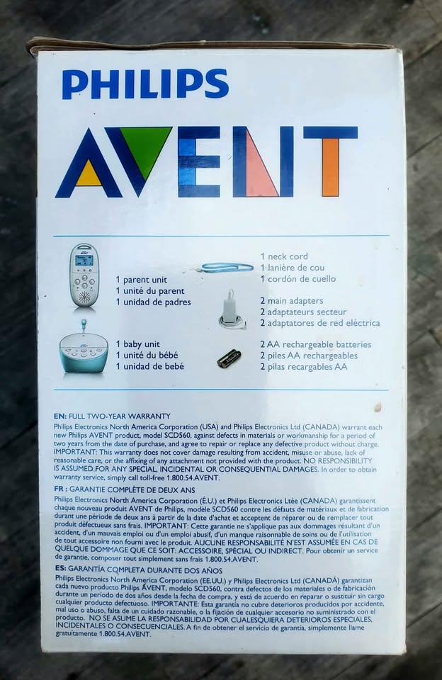 MOVING SALE: Philips Avent Audio Baby Monitor. BRAND NEW. - photo 5
