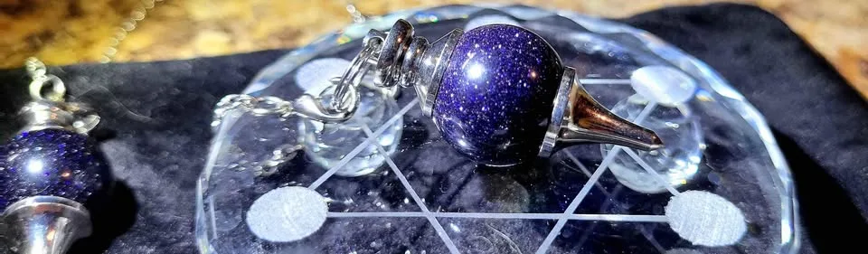 CRYSTAL PENDULUMS - MANY DIFFERENT TYPES AVAILABLE image indicator(6)