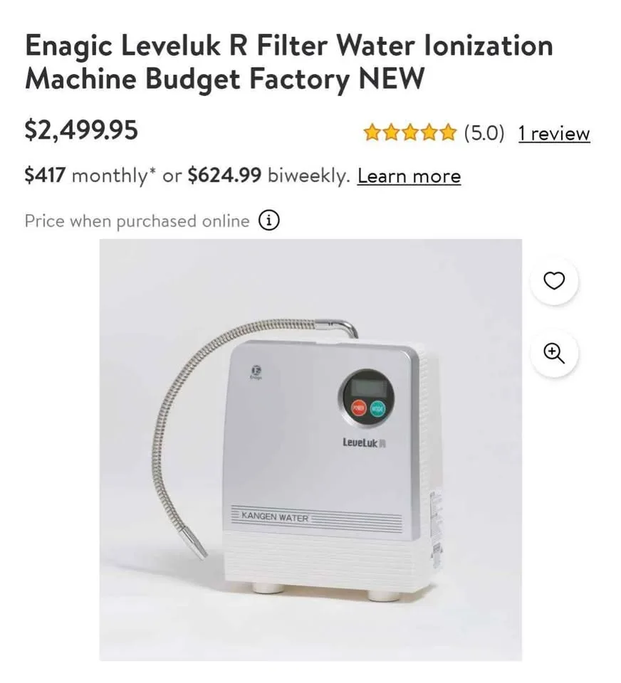 Leveluk R Kangen Water machine image indicator(8)