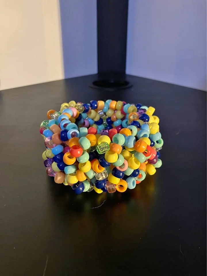 Multicolour Kandi Cuff thumbnail