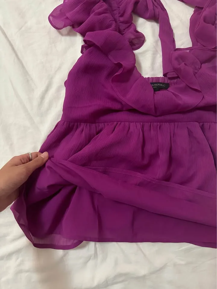 Banana Republic Pretty Ruffle Top image indicator(6)