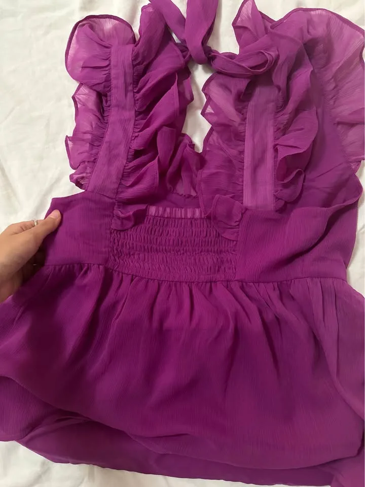 Banana Republic Pretty Ruffle Top image indicator(7)