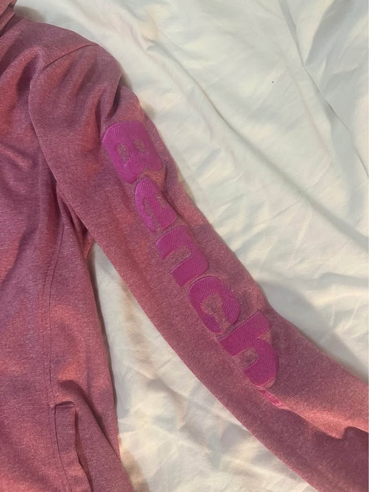 BENCH Like New Pink Zip Up Sweater - photo 5