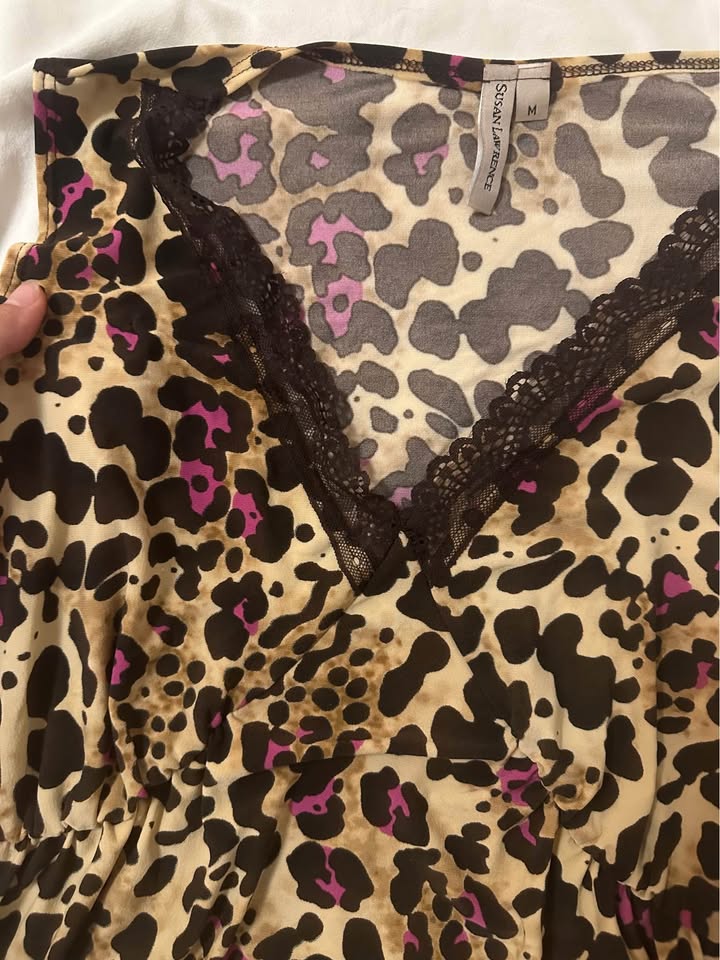 Lace Leopard Print Tank - photo 2