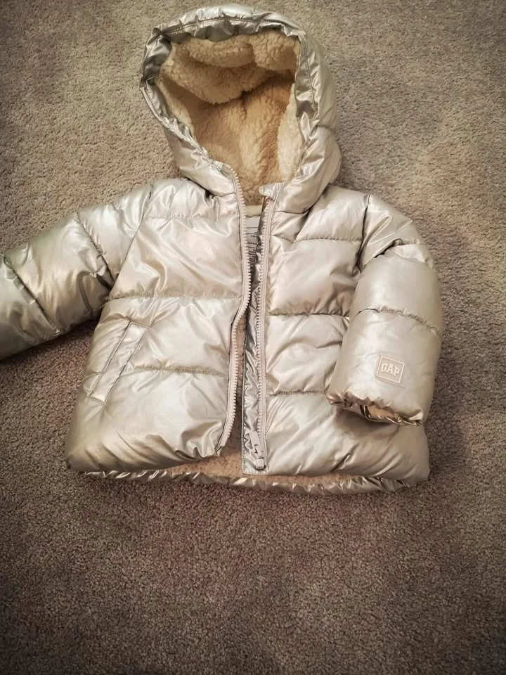 GAP - Toddler Metallic ColdControl Max Puffer Jacket image indicator(3)