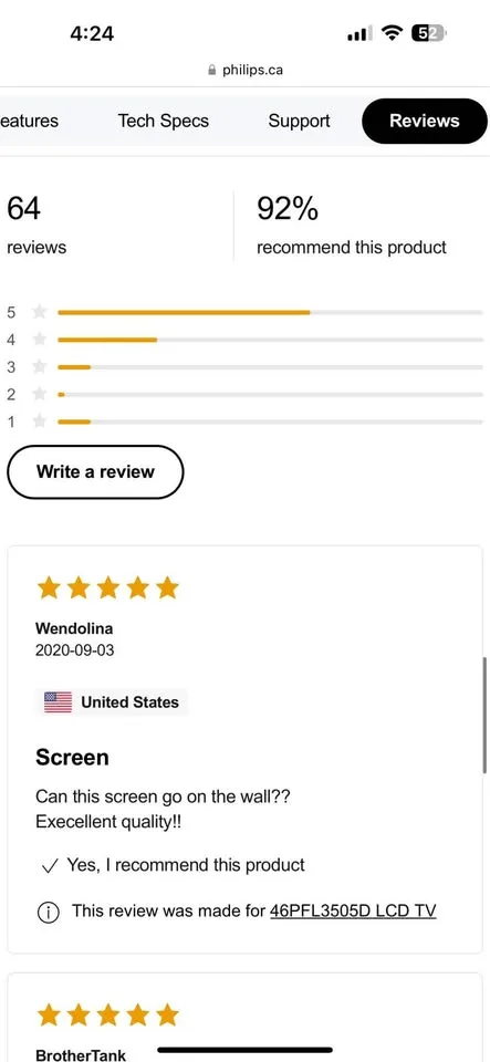 Philips 32” LCD TV – Works Great! image indicator(10)