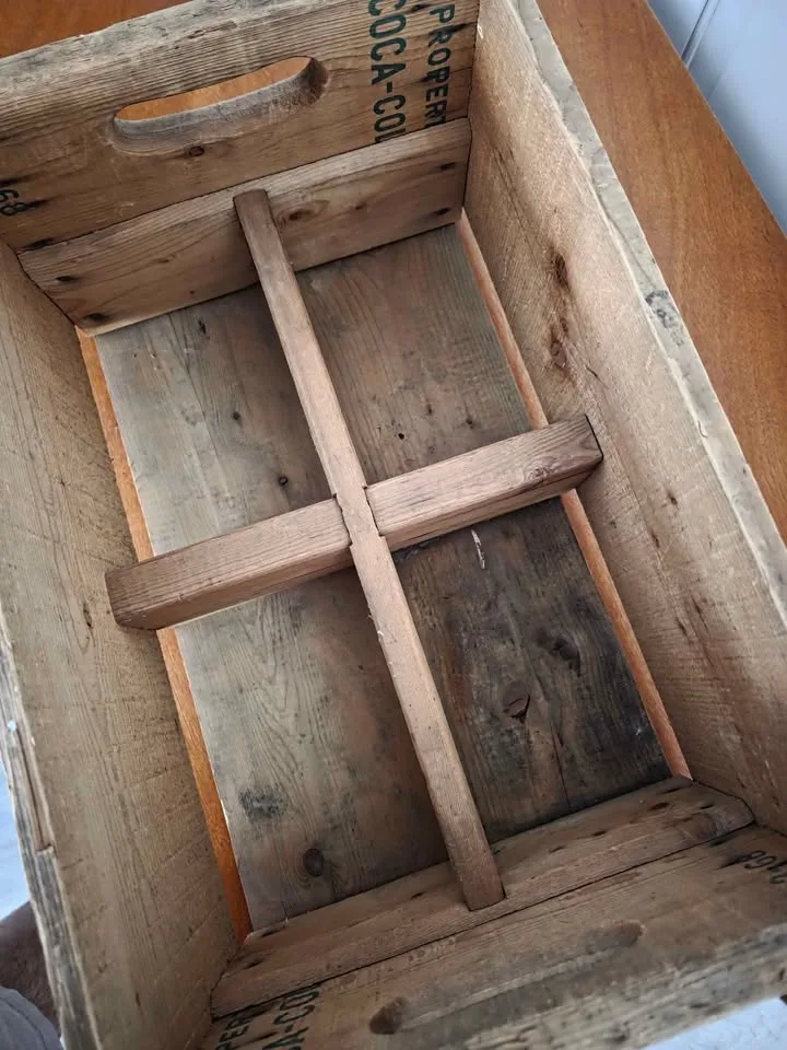 Vintage 1960's Coca-Cola wooden crate image indicator(2)