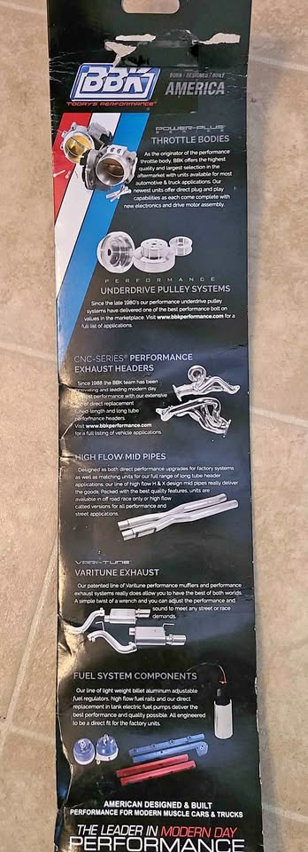 BBK header/exhaust manifold gasket set