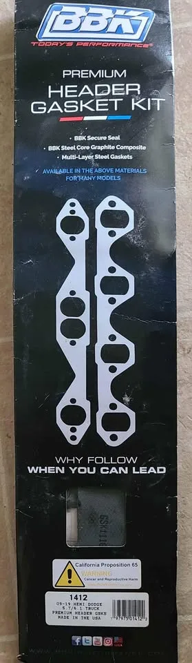 BBK header/exhaust manifold gasket set image indicator(2)