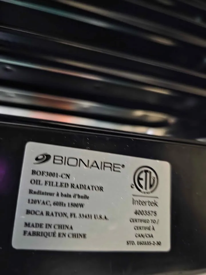Bionaire Oil Filled Digital Radiator x 2 image indicator(4)