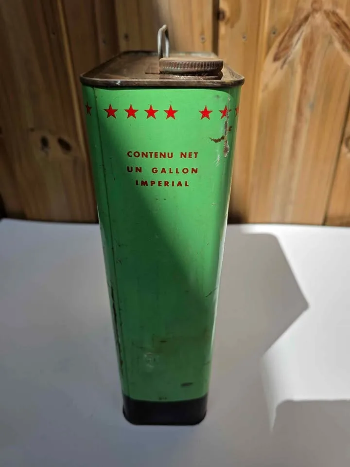 1940's "Four Star" Pure Turpentine tin image indicator(4)