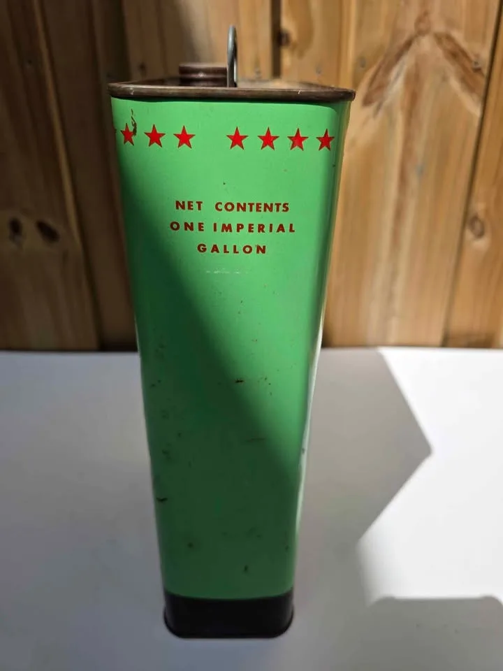 1940's "Four Star" Pure Turpentine tin image indicator(6)