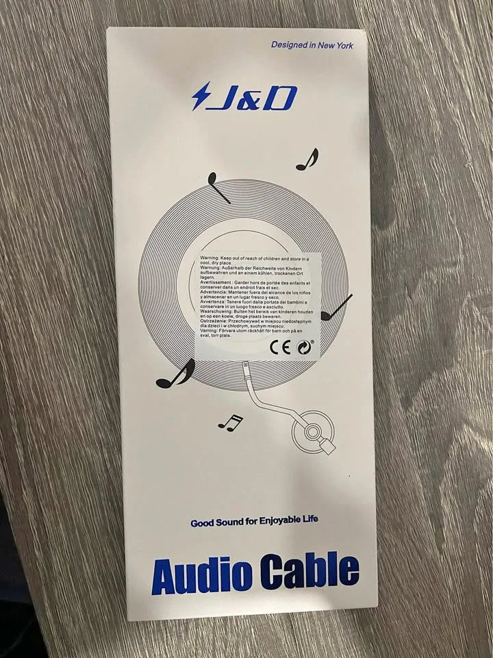 J & D audio cable thumbnail