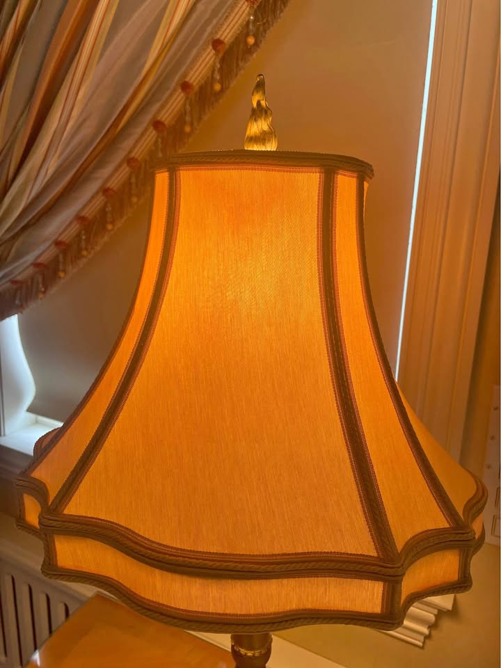 brass lamps with shade