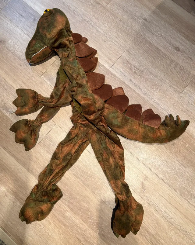 Dinosaur Padded Halloween Costume -size 2-3T image indicator(2)