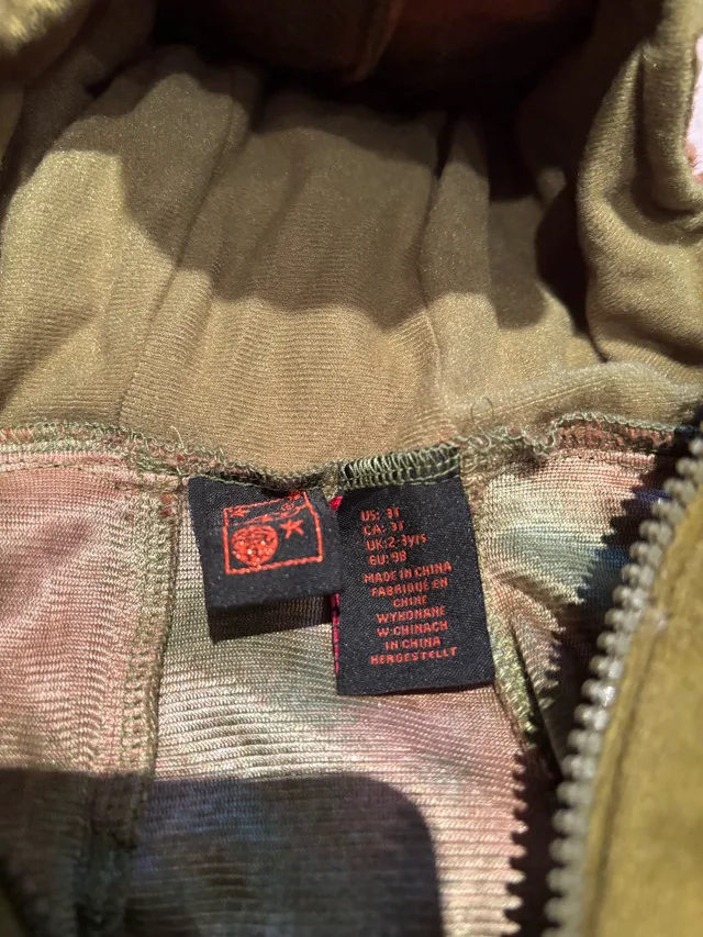 Dinosaur Padded Halloween Costume -size 2-3T image indicator(3)