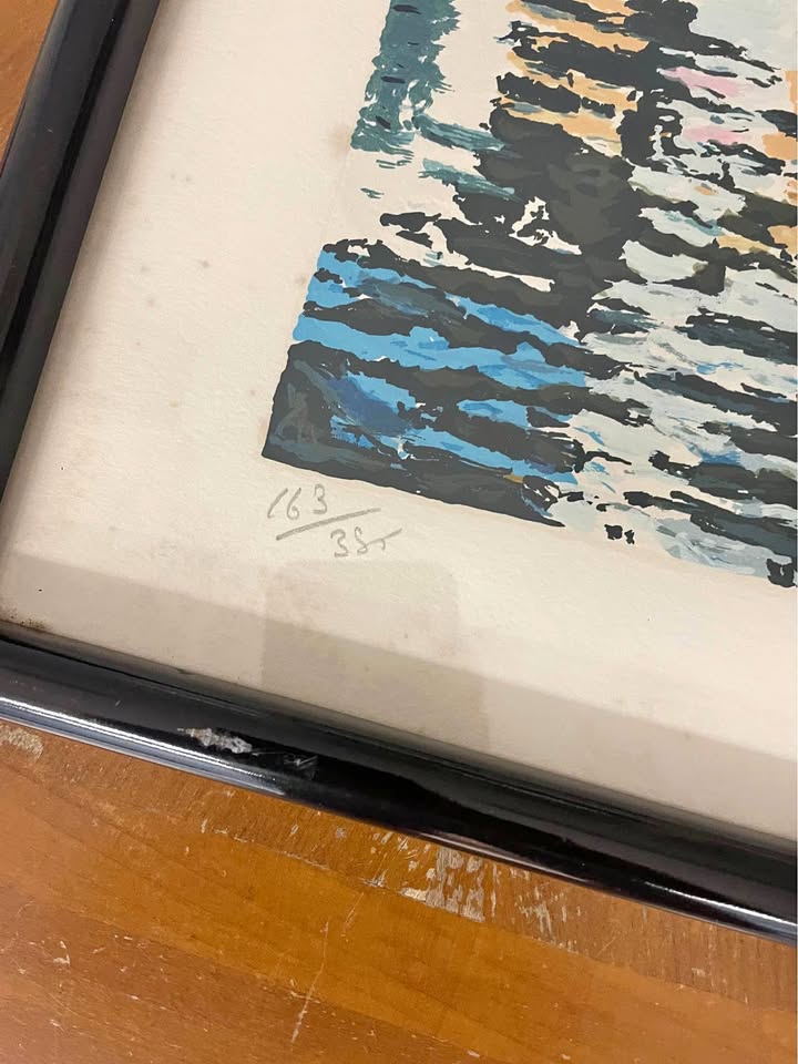 Lithograph,wall decor