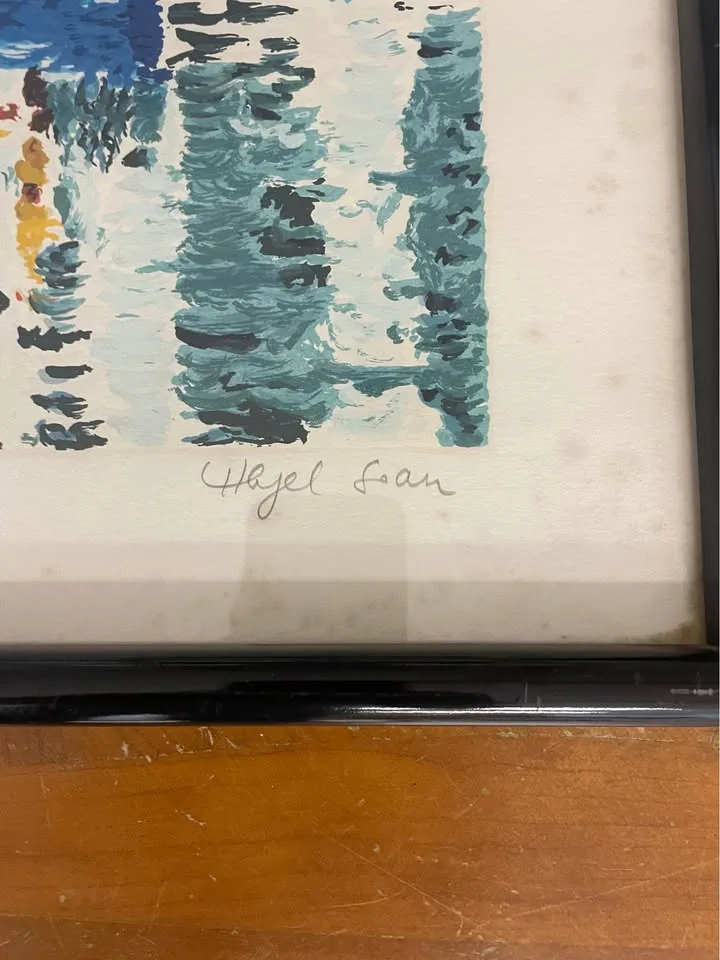 Lithograph,wall decor image indicator(3)