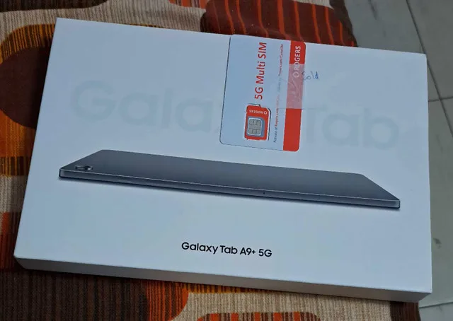 NEW Samsung Galaxy Tab A9+ 5G – 64GB (Graphite) thumbnail