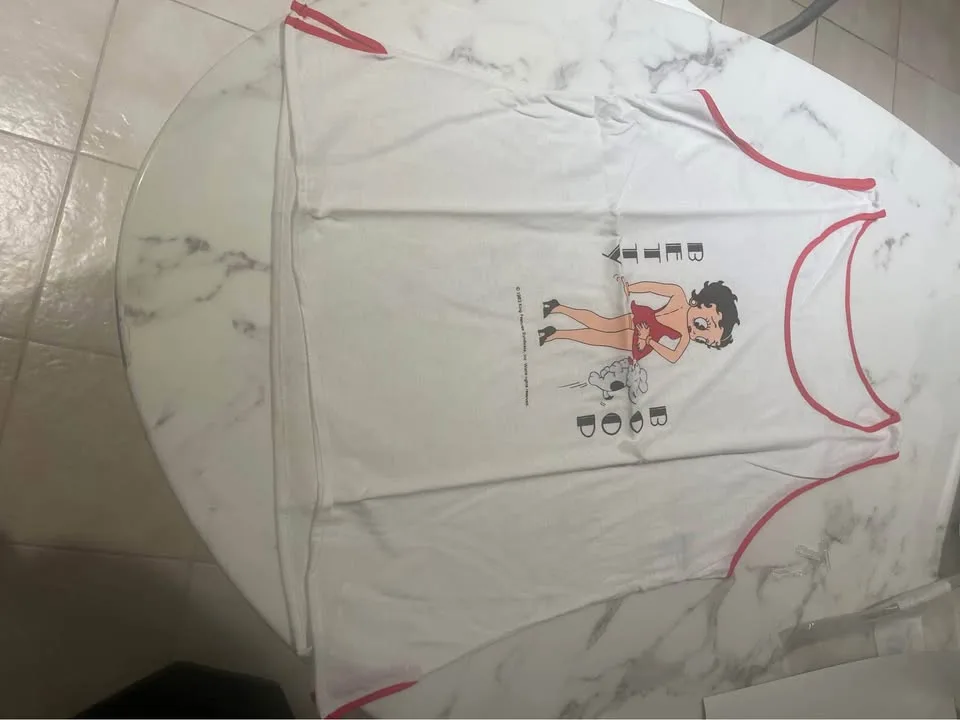 Betty Boop 1983 tank top,L size image indicator(2)
