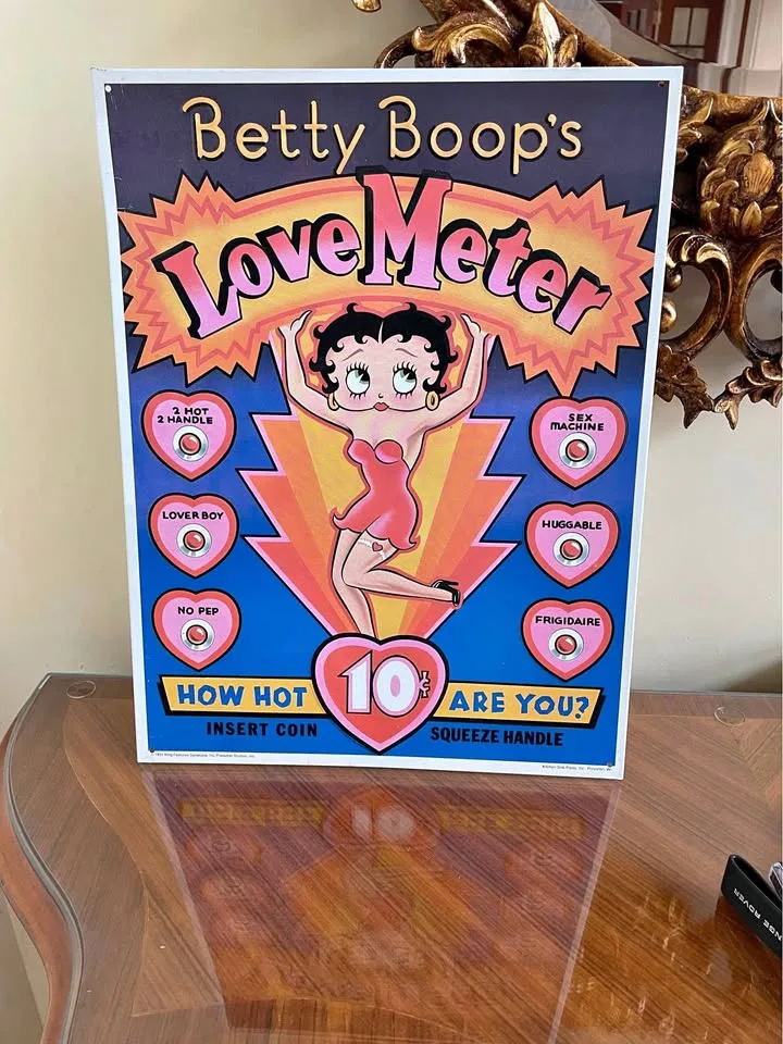 Betty Boop metal picture 12x18” thumbnail