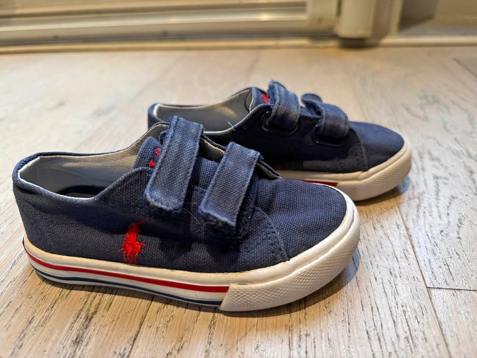 Ralph Lauren Velcro sneakers toddler size 7