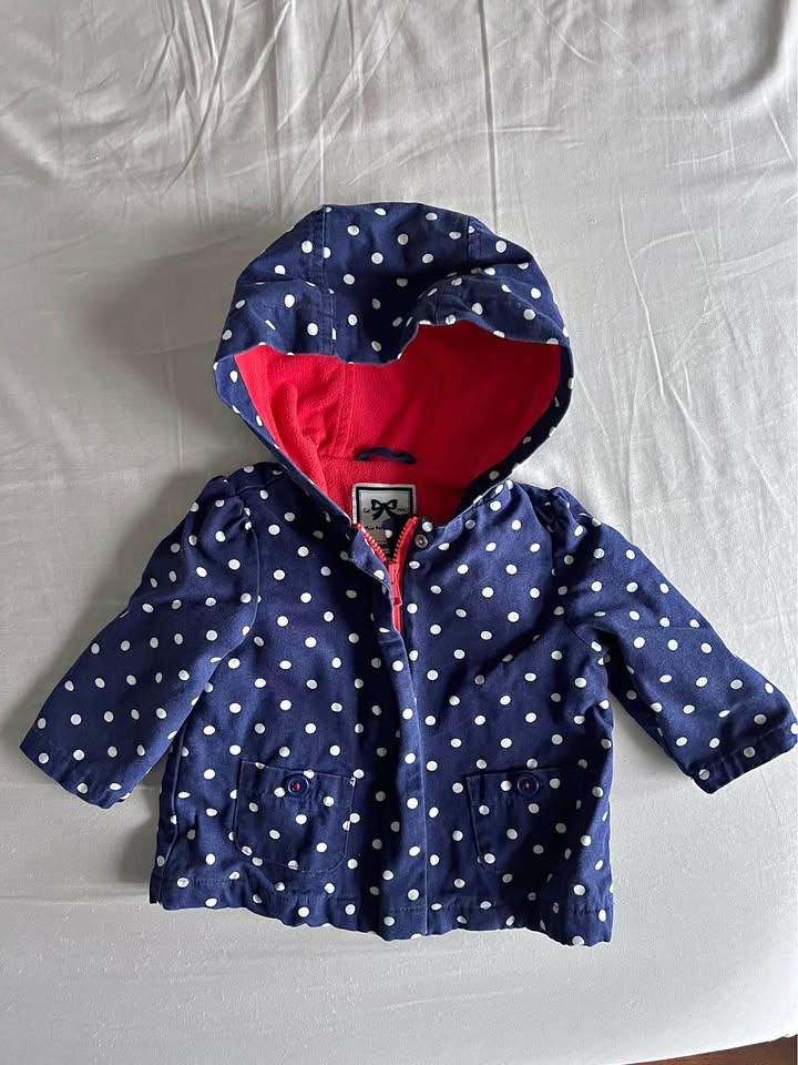 6-12 month fleece lined spring jacket