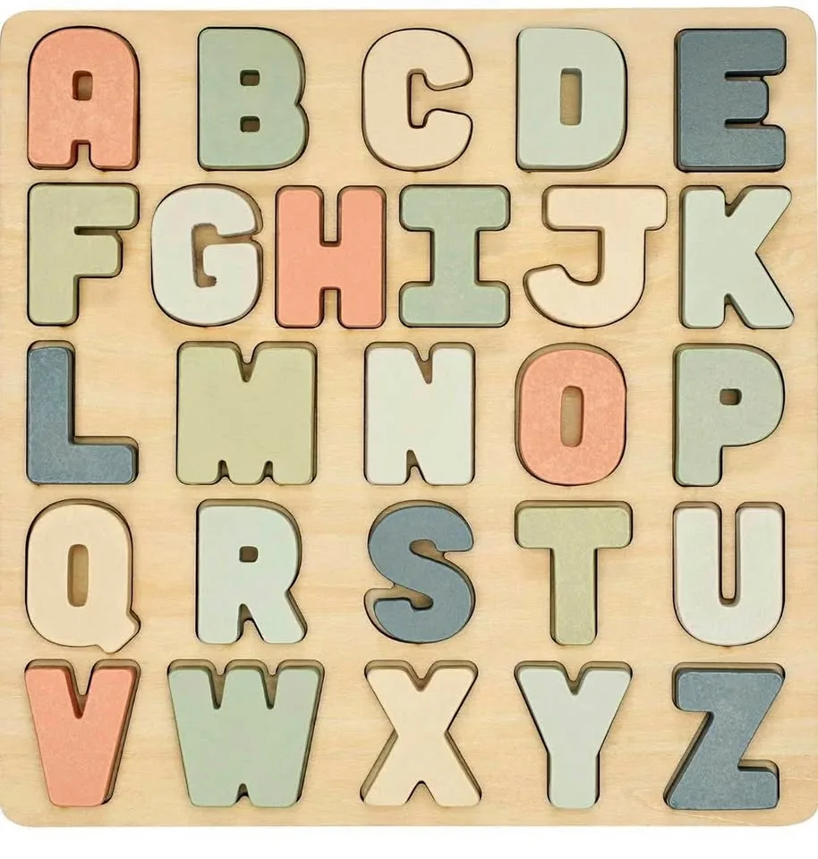 Spearhead Wooden Baby Alphabet Puzzle thumbnail