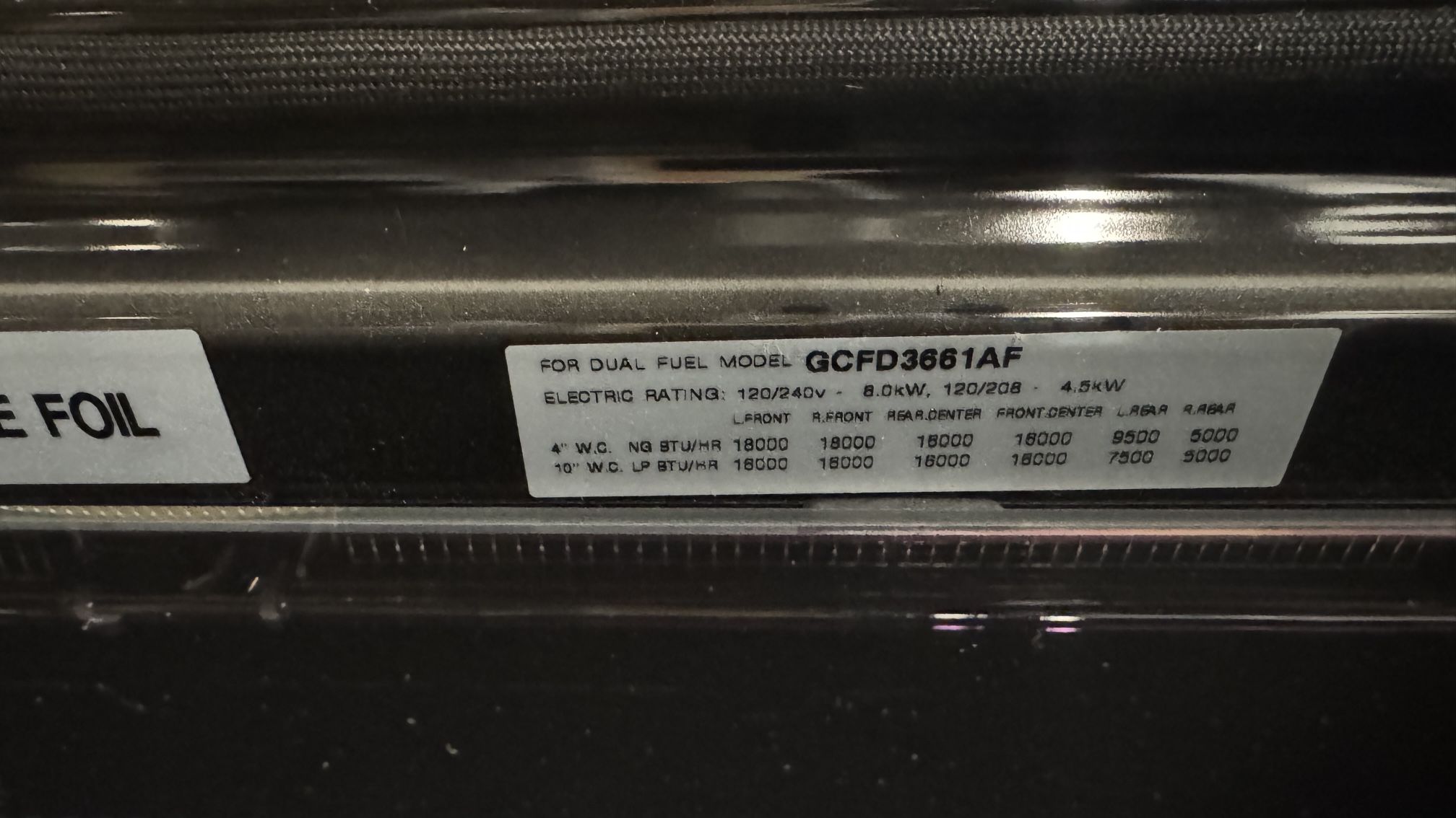 Oven Stove 6 burner 36-in standard GOOD DEAL! - photo 5