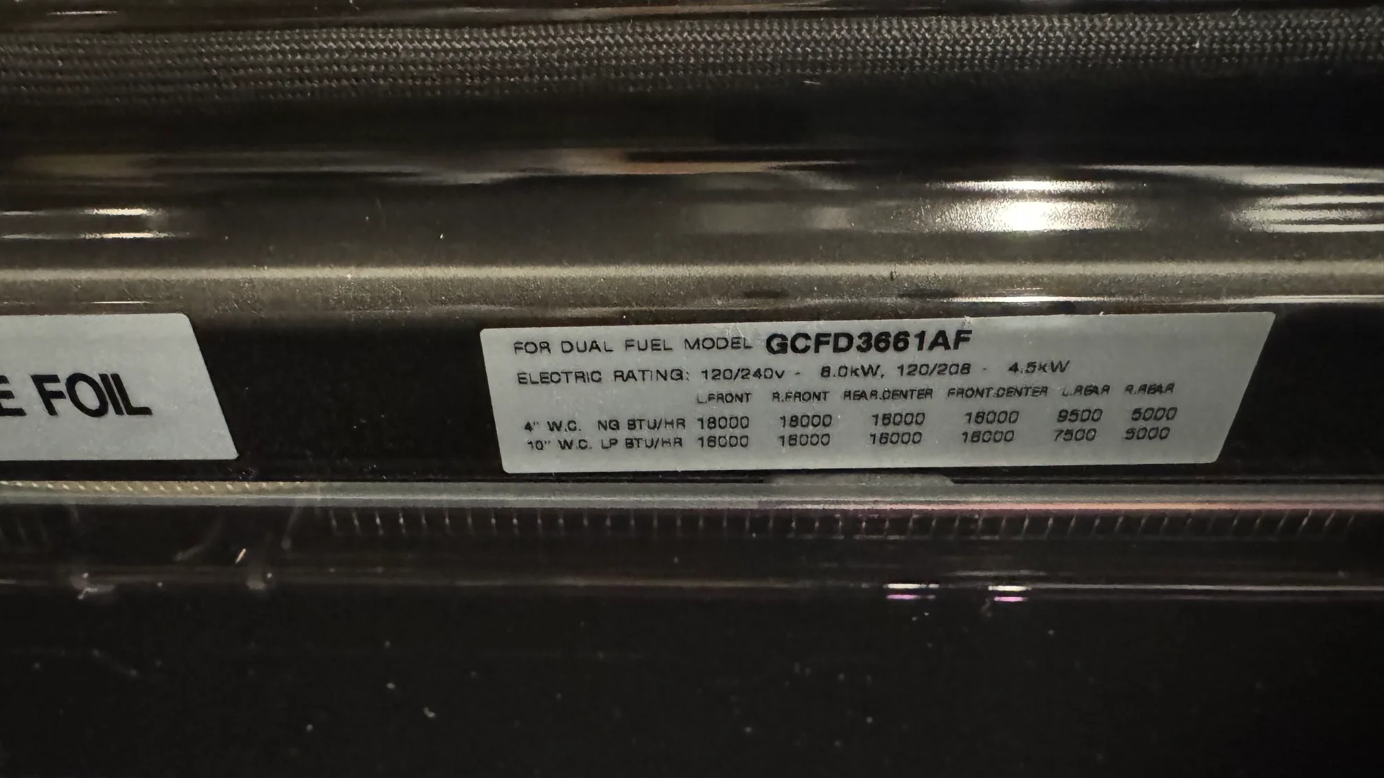 Oven Stove 6 burner 36-in standard GOOD DEAL! image indicator(5)