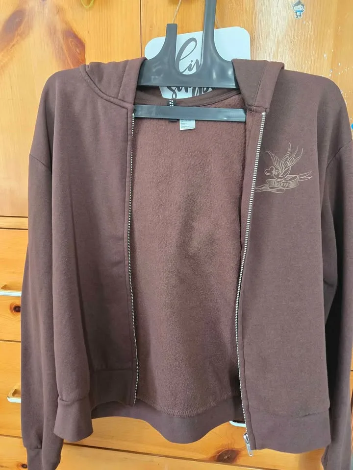 H&M women's Zipper Hoodie image indicator(2)