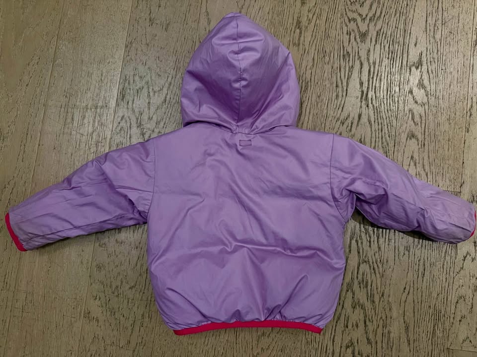 North face 6-12 month reversible down jacket - photo 5