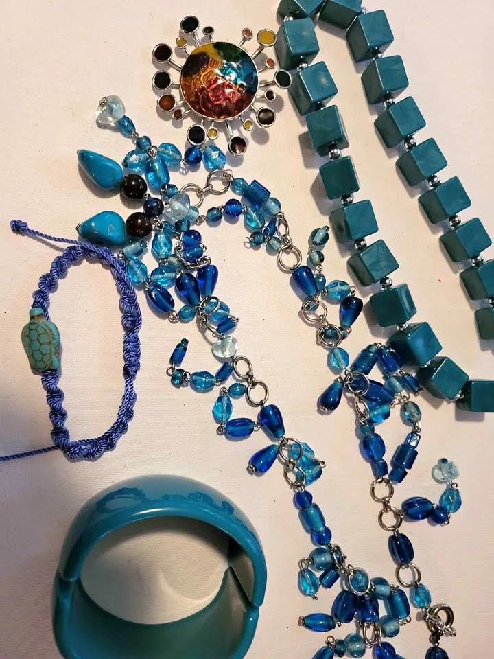 Blue as the Sea Jewellry Set thumbnail